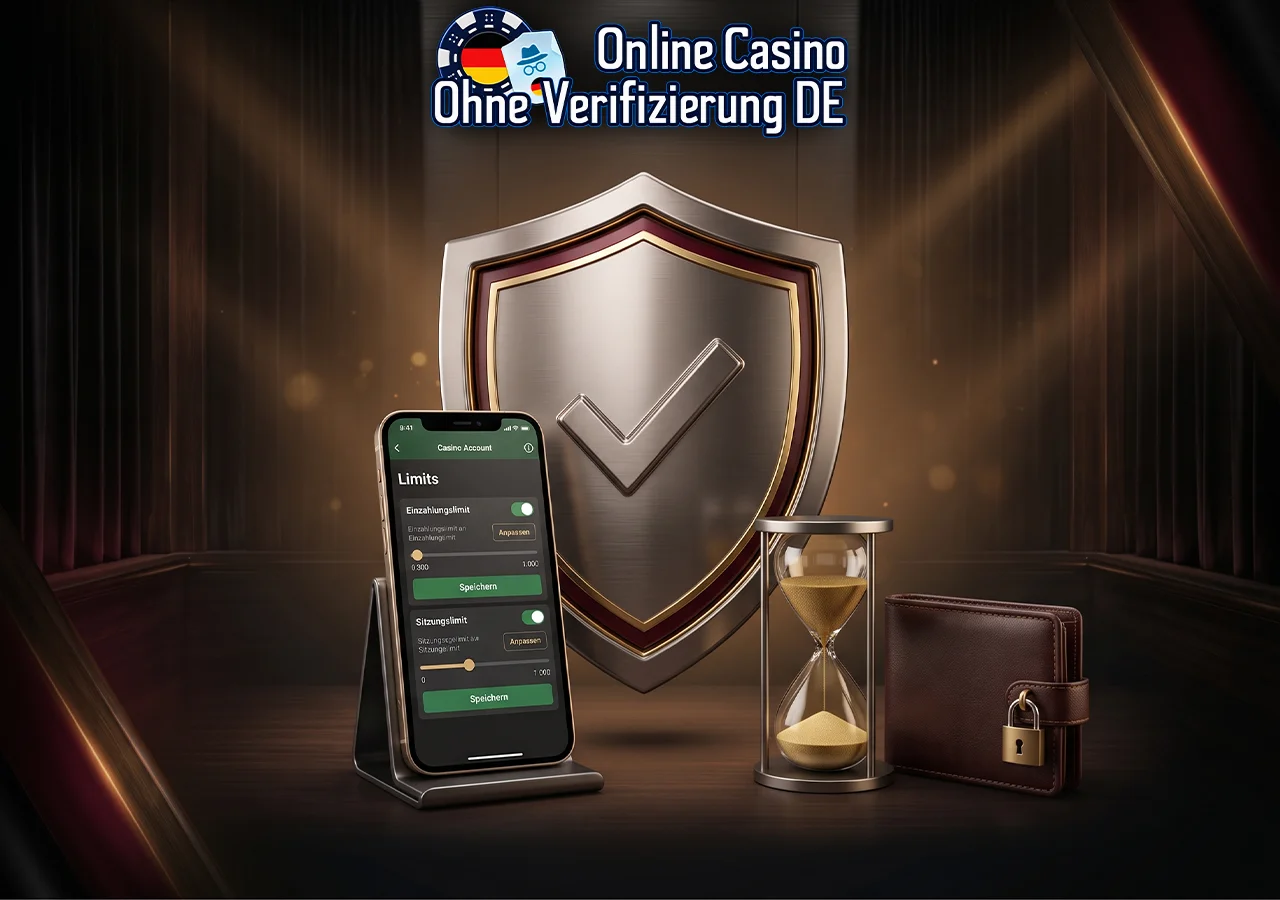 Schutz vor Betrugsseiten, Einsatzlimits und Hilfsangebote für ein kontrolliertes Spielverhalten